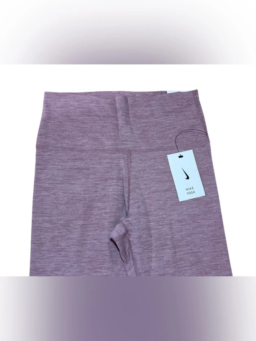 NWT Nike Yoga Luxe Infinalon 7/8 Leggings M Smokey Mauve Dri-FIT